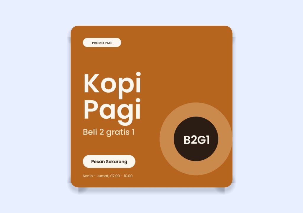 Template Canva Menu Kafe Minimalis - preview 4